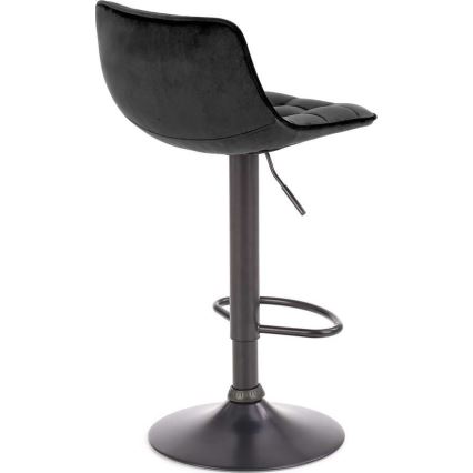 Barstool 106x43 cm black
