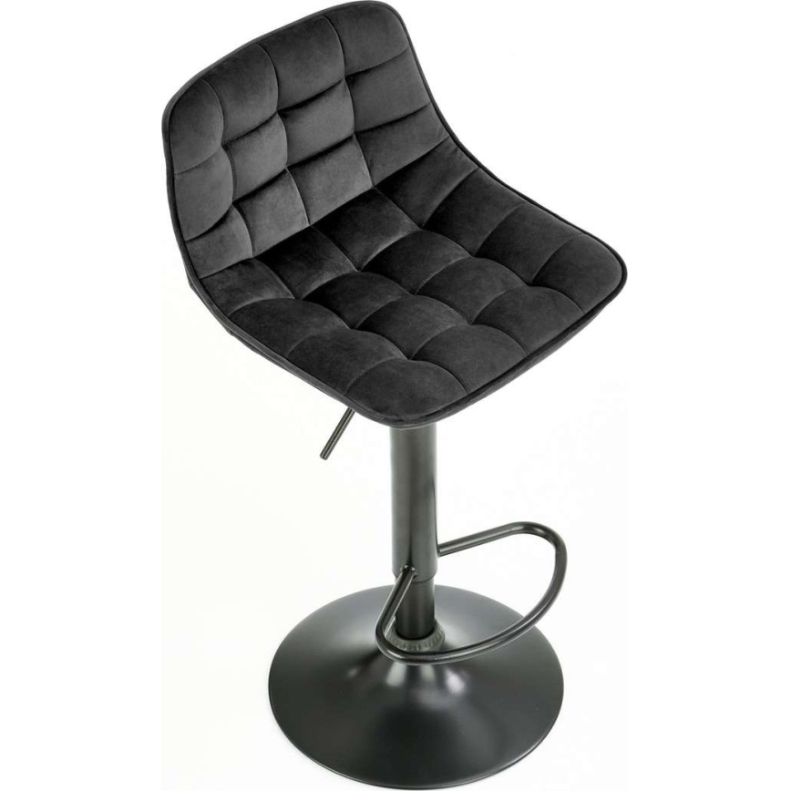 Barstool 106x43 cm black