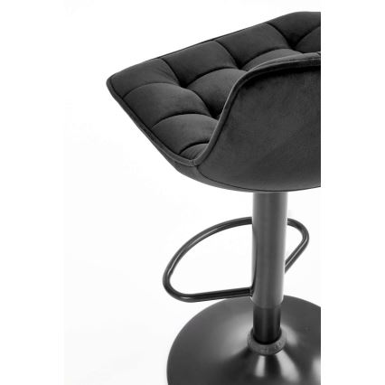 Barstool 106x43 cm black