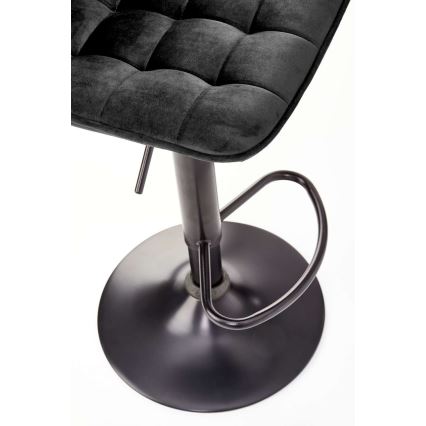 Barstool 106x43 cm black