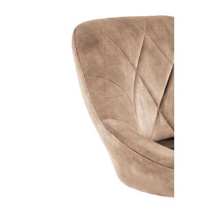 Barstool 106x47 cm black/brown