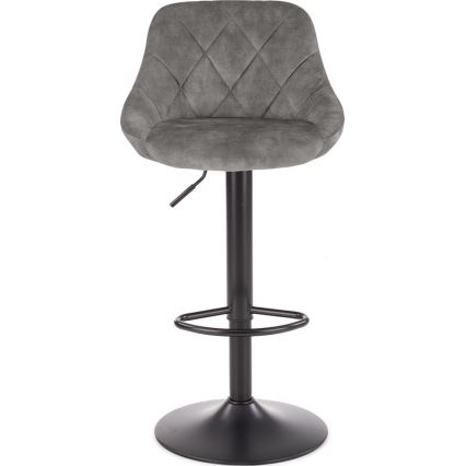 Barstool 106x47 cm grey/black