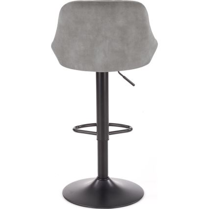 Barstool 106x47 cm grey/black