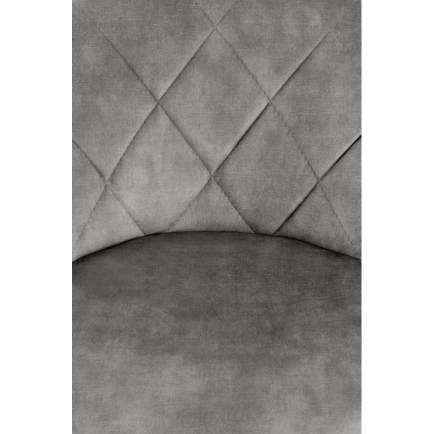 Barstool 106x47 cm grey/black