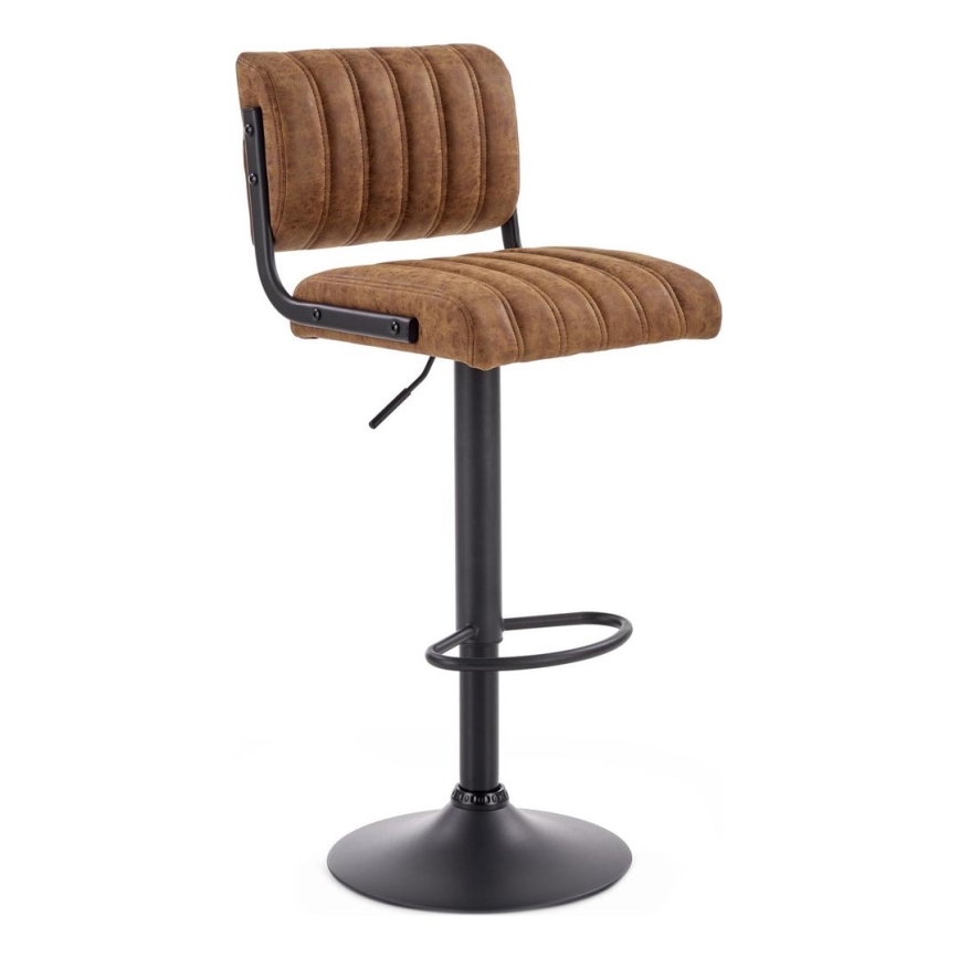 Barstool 109x46 cm black/brown