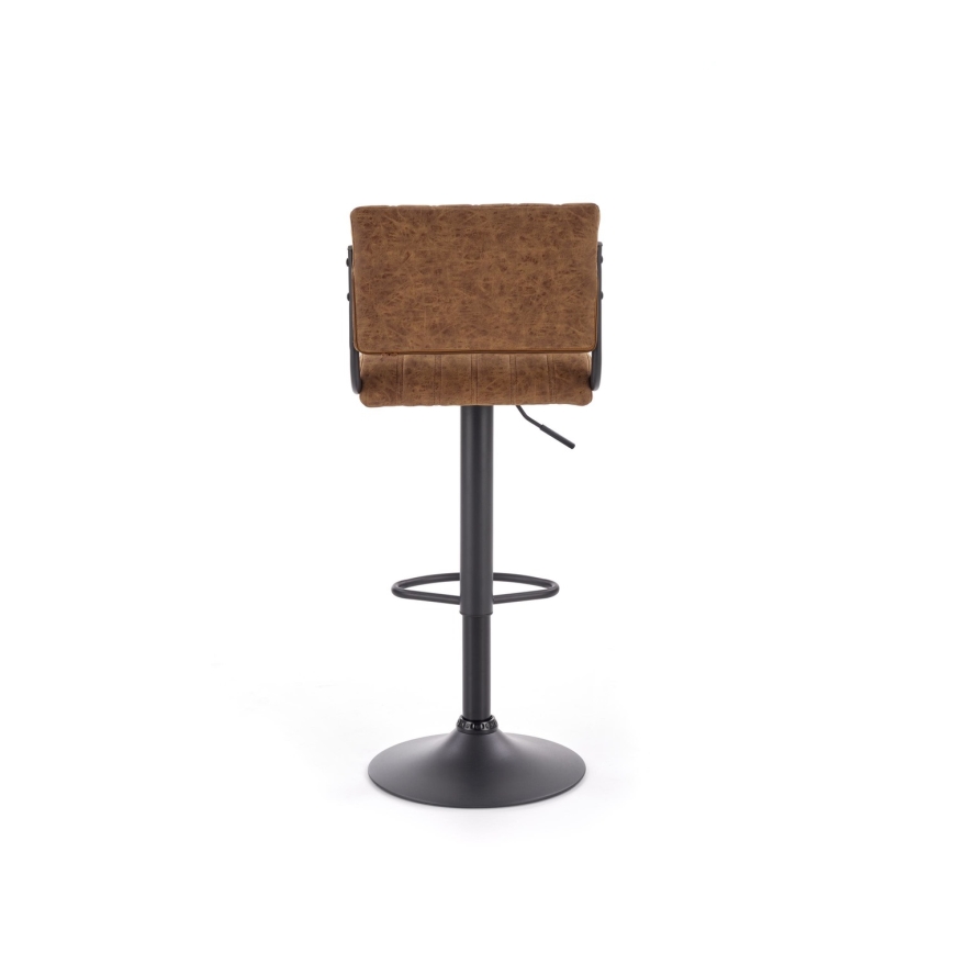 Barstool 109x46 cm black/brown