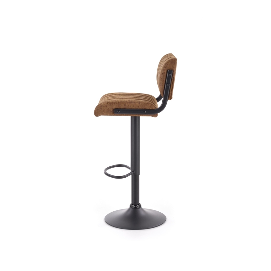 Barstool 109x46 cm black/brown