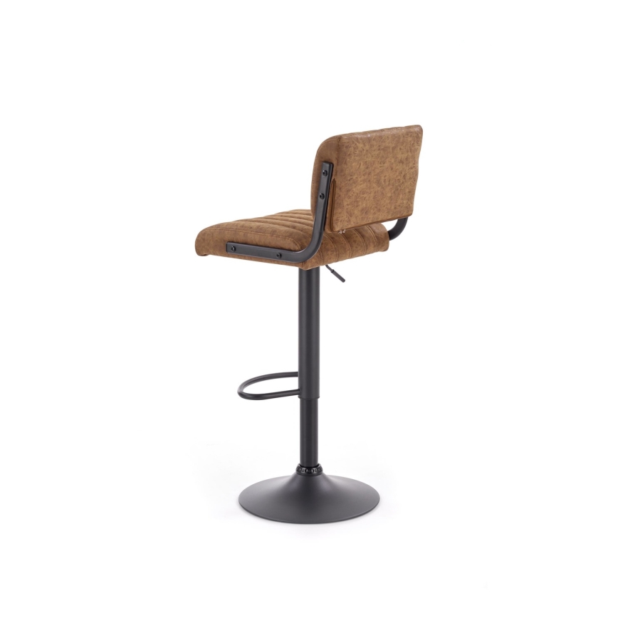 Barstool 109x46 cm black/brown