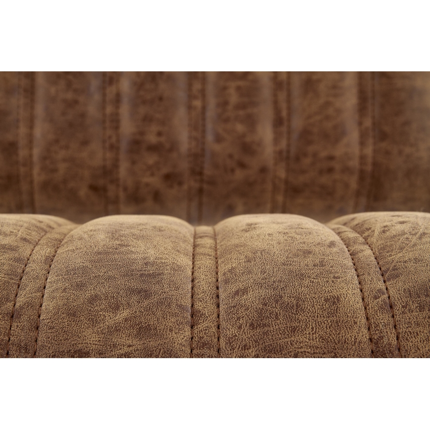 Barstool 109x46 cm black/brown