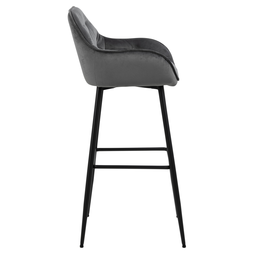Barstool AYLIN 1 pc dark grey
