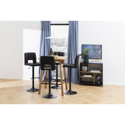 Barstool SERENA 1 pc black