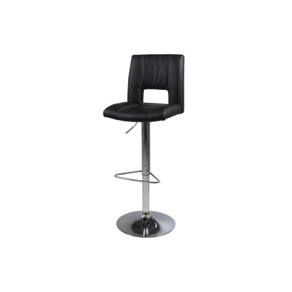 Barstool SERENA 1 pc black/matte chrome