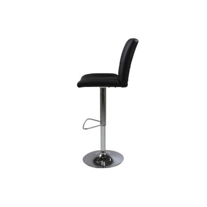 Barstool SERENA 1 pc black/matte chrome