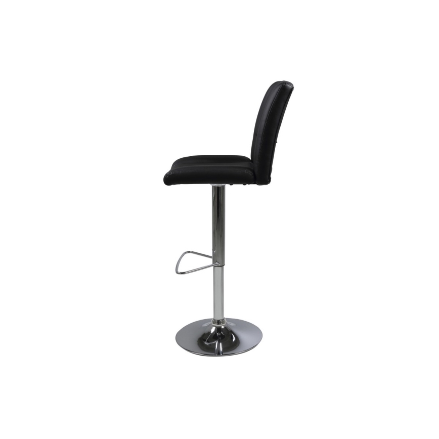 Barstool SERENA 1 pc black/matte chrome