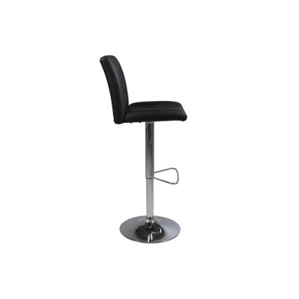 Barstool SERENA 1 pc black/matte chrome