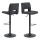 Barstool SERENA 1 pc dark grey