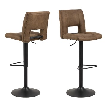 Barstool SERENA 1 pc light brown