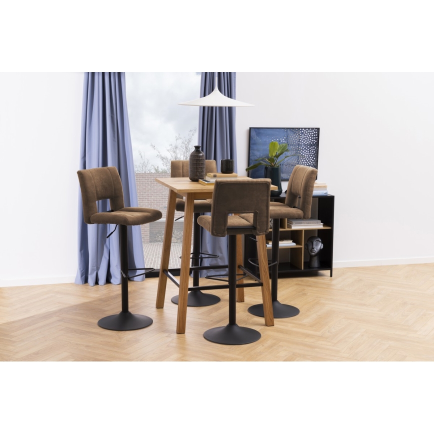 Barstool SERENA 1 pc light brown