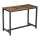 BARTIS Bar Table, Brown/Black