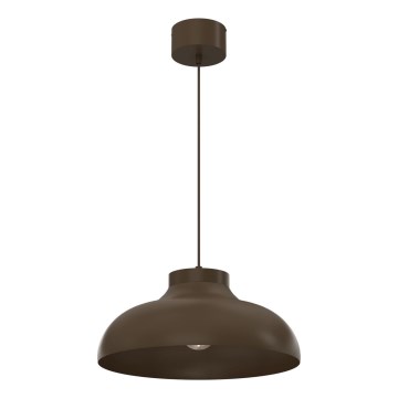 BASCA cable-hung pendant light 1xE27/15W/230V, brown