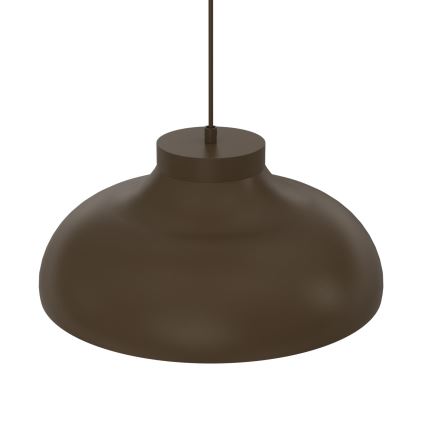BASCA cable-hung pendant light 1xE27/15W/230V, brown