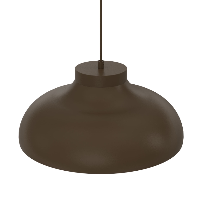 BASCA cable-hung pendant light 1xE27/15W/230V, brown