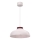 BASCA Cable Pendant 1xE27/15W/230V Cream/Burgundy
