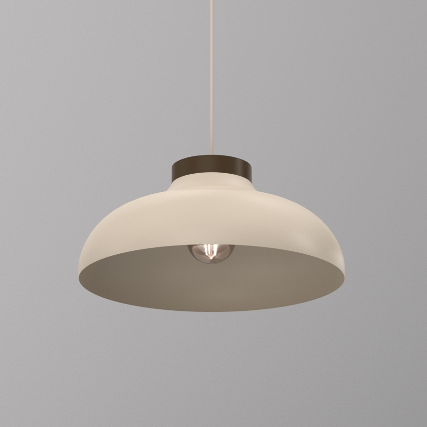 BASCA cable pendant light 1xE27/15W/230V beige/brown