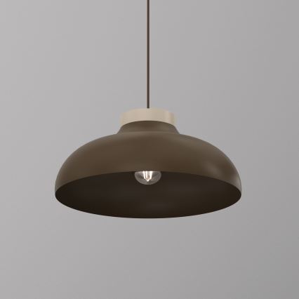 BASCA Cable Pendant Light 1xE27/15W/230V Brown/Beige