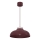 BASCA cord pendant light 1xE27/15W/230V burgundy/cream