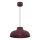 BASCA Cord Pendant Light 1xE27/15W/230V Burgundy