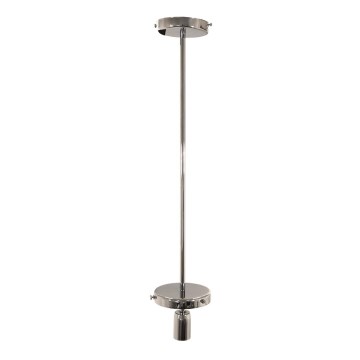 Base 1xE27/60W/230V 74 cm shiny chrome