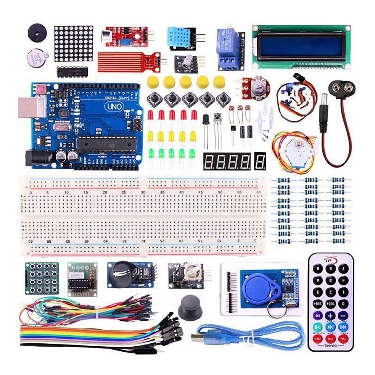Basic microcontroller development board set