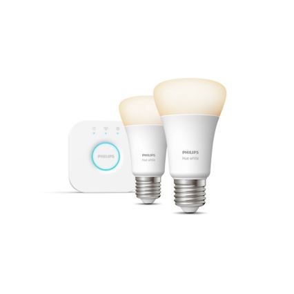 Basic set Philips Hue STARTER KIT 2xE27/9W + interconnect device