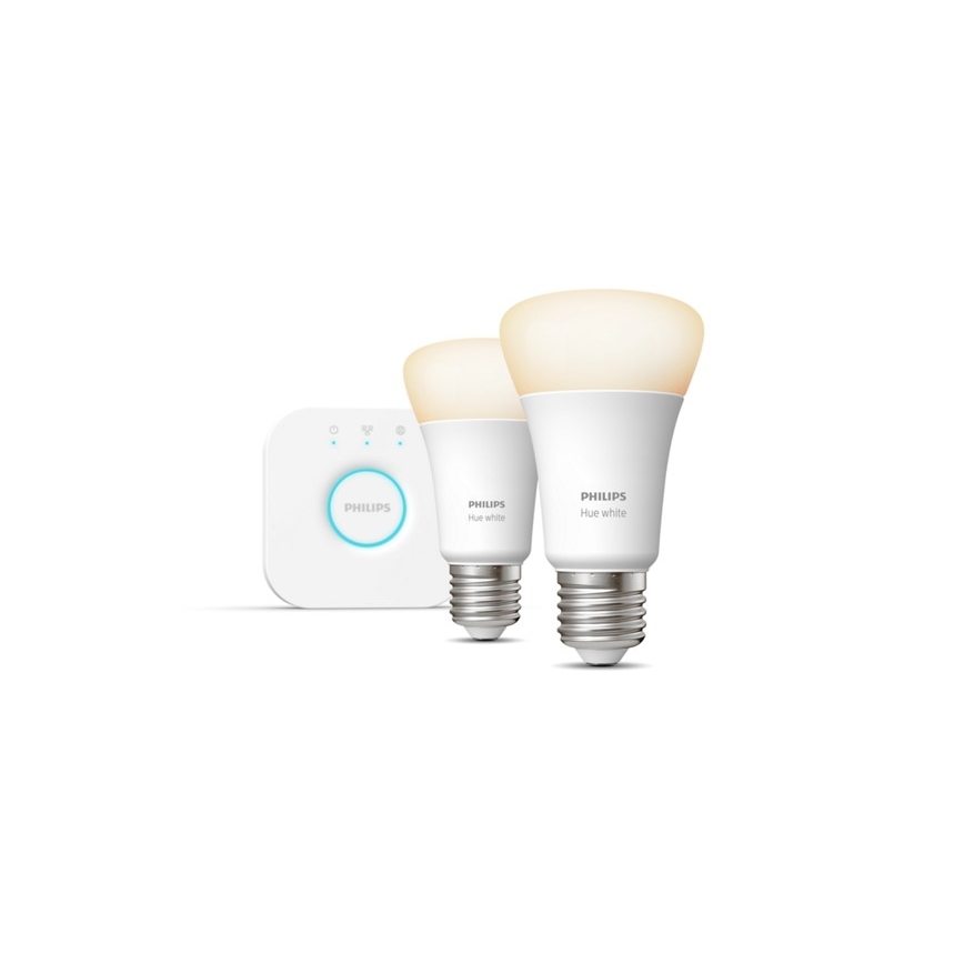 Basic set Philips Hue STARTER KIT 2xE27/9W + interconnect device