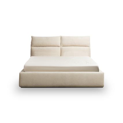 BASIL Upholstered Bed (mattress not included) 180x200 cm beige