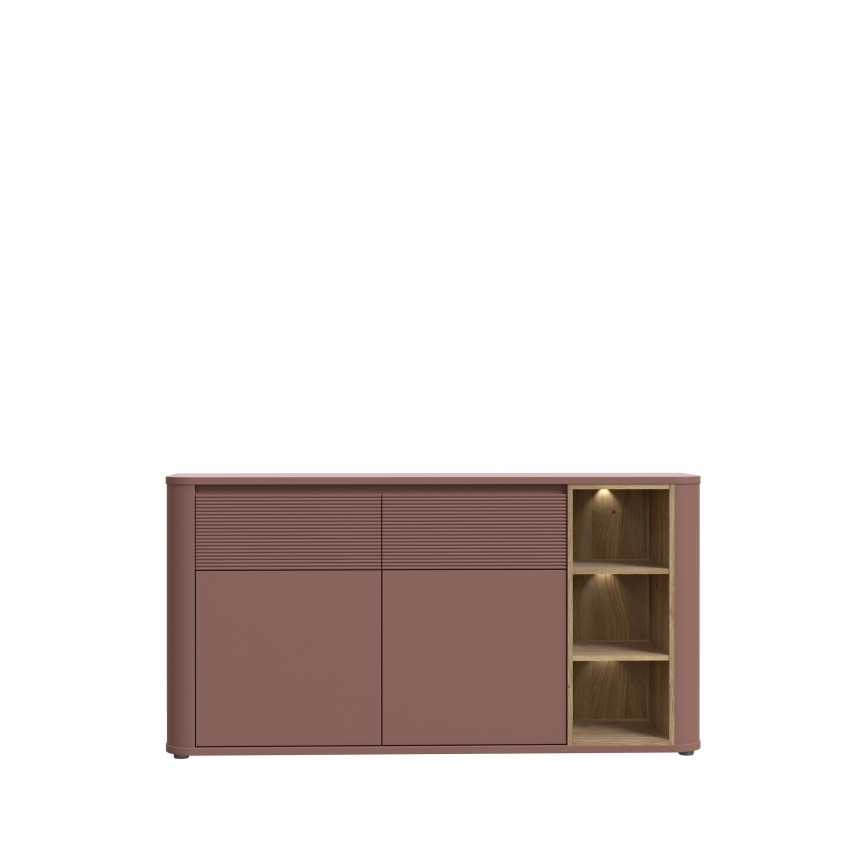 BASKO chest of drawers, brown/oak
