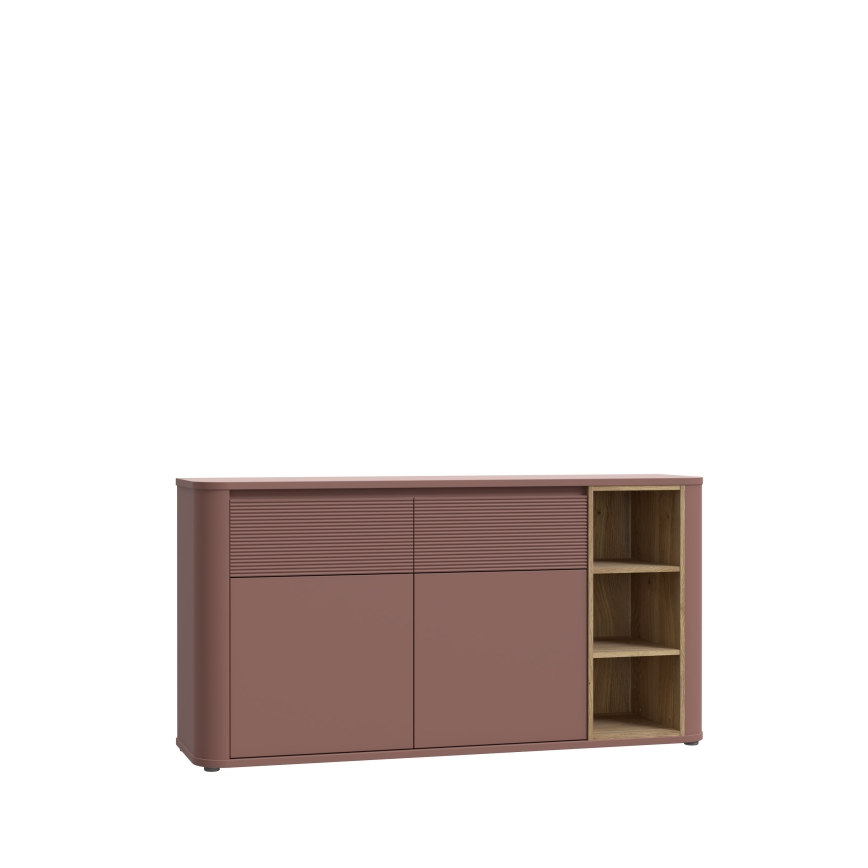 BASKO chest of drawers, brown/oak