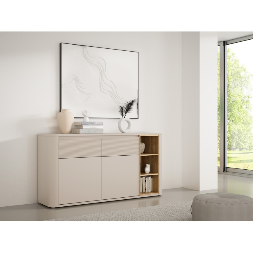 BASKO Dresser Beige/Oak