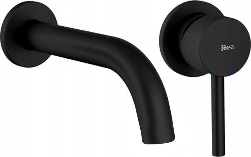 BAT-B0969 - LUNGO Concealed Basin Mixer, Matte Black