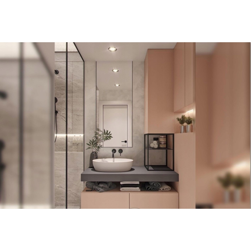 BAT-B0969 - LUNGO Concealed Basin Mixer, Matte Black