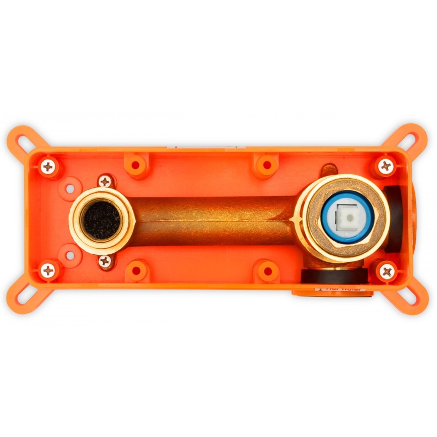 BAT-B0969 - LUNGO Concealed Basin Mixer, Matte Black