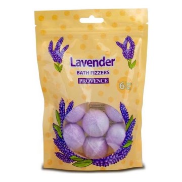 Bath bomb PROVENCE 6 pcs lavender
