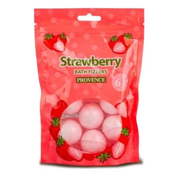 Bath bomb PROVENCE 6 pcs strawberry