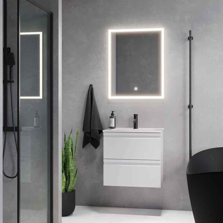 BATH DELUXE 01-060-07-58-00 - LED Bathroom mirror with a backlight FORNAES LED/14,3W/230V IP44