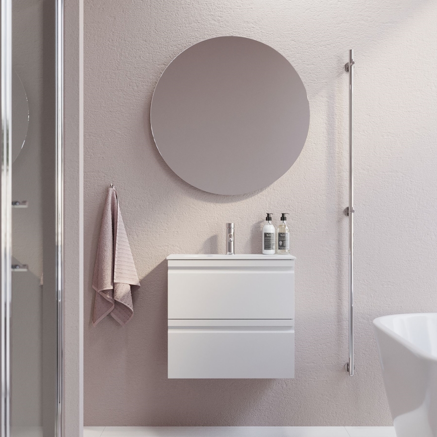 BATH DELUXE 01-080-00-58-00 - Bathroom mirror NORDBORG d. 80 cm