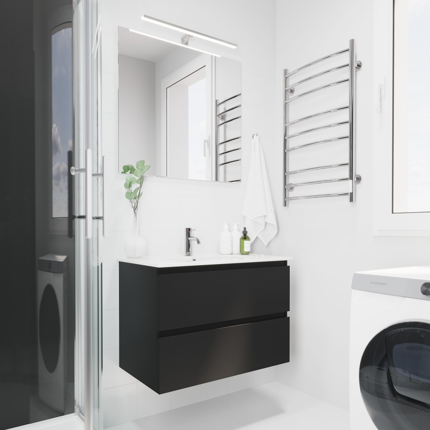 BATH DELUXE 01-080-01-58-00 - Bathroom mirror NORDBORG 80x75 cm