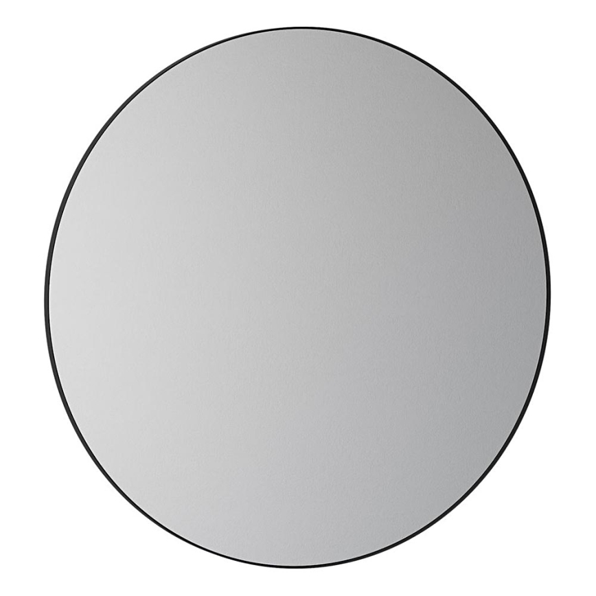 BATH DELUXE 01-080-09-02-00 - Bathroom mirror BORGSTED d. 80 cm black