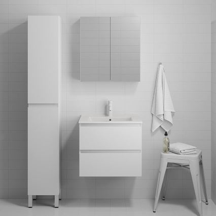 BATH DELUXE 04-030-63-01-01 - Bathroom cabinet KENWOOD 186 cm matte white