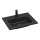 BATH DELUXE 06-060-27-02-00 - HYGE Recessed Washbasin 61 x 46 cm, Ceramic/Black